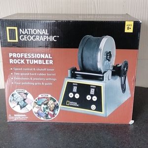 National Geographic Professional Rock Tumbler. As is.